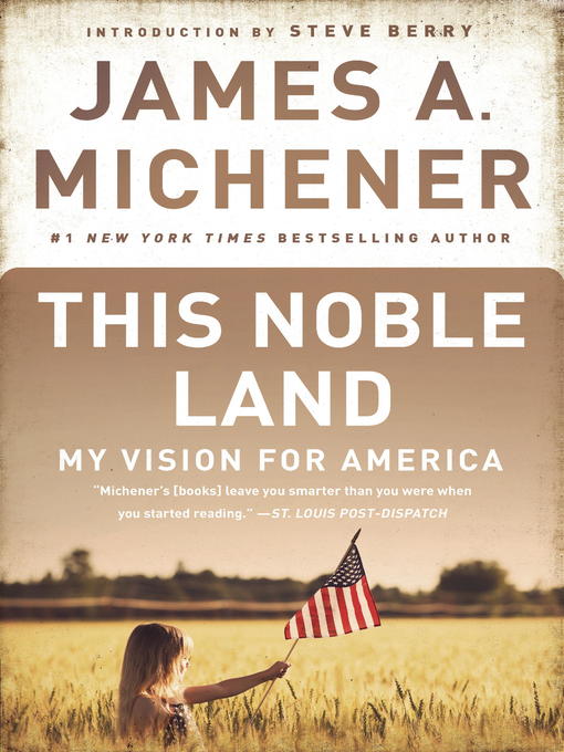 Title details for This Noble Land by James A. Michener - Available